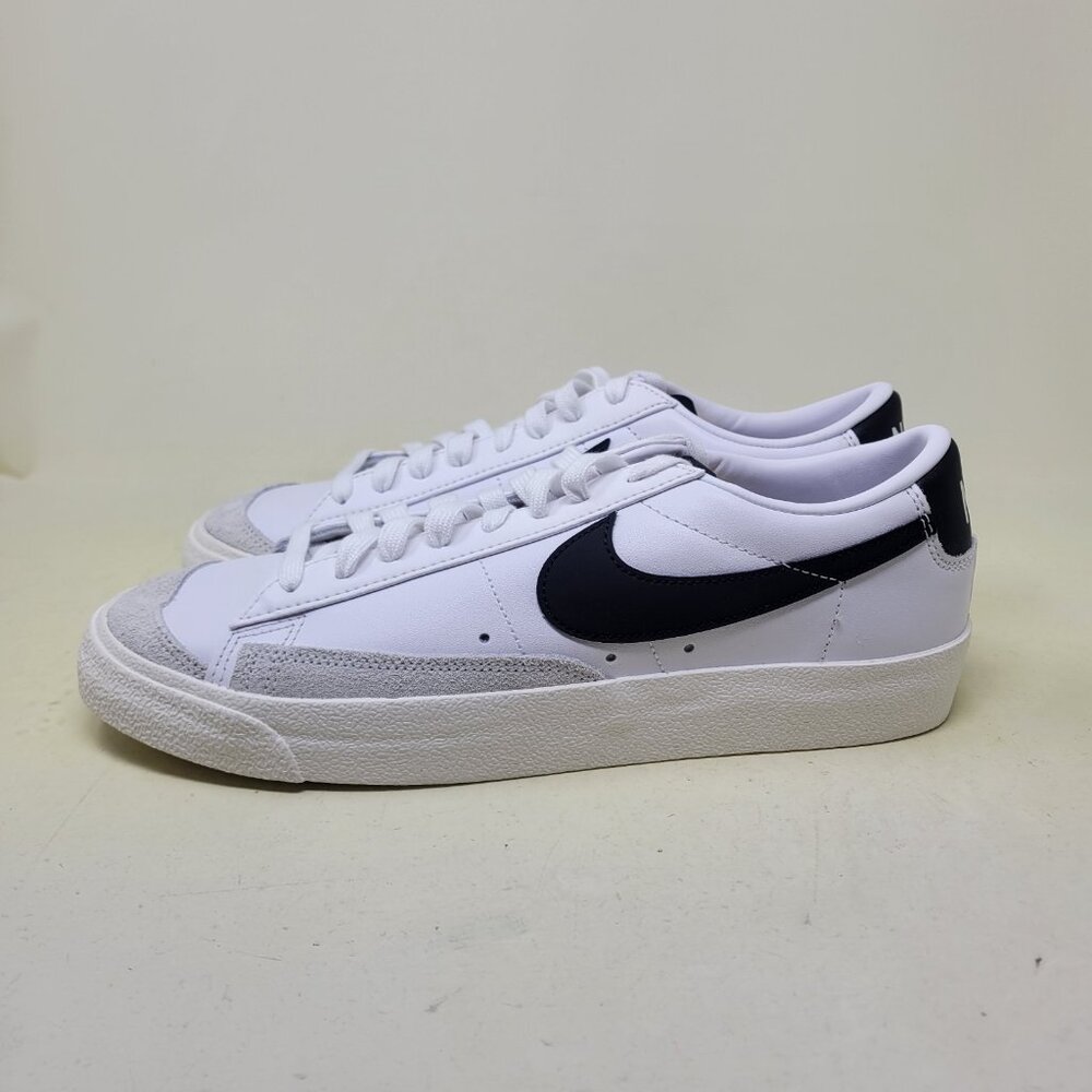 Nike Blazer Low '77 Vintage Size 11 White Black Grey DC4769-102 Unisex - Picture 4 of 9